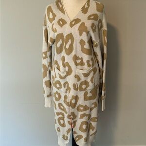 Leopard print sweater